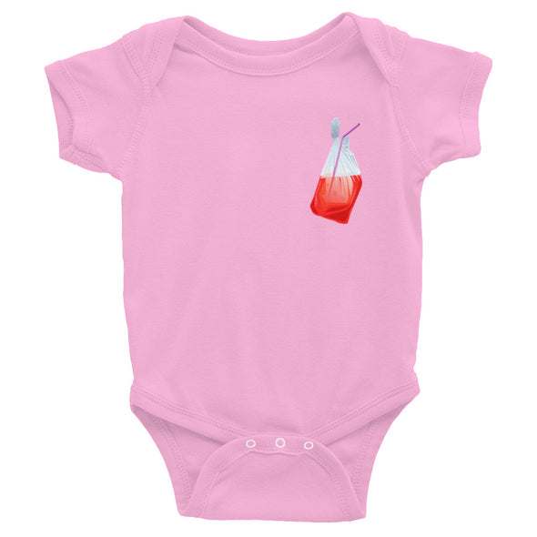 Bag Chaser (Pink Milk) Baby Onsie
