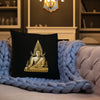Golden Buddha Premium Pillow