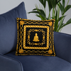 Gold Chain Buddha Basic Pillow