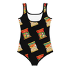 Mi Mama Noodles All-Over Print Kids Swimsuit