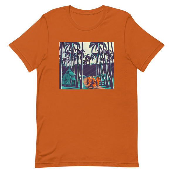 Monk March Palm Trees T-Shirt