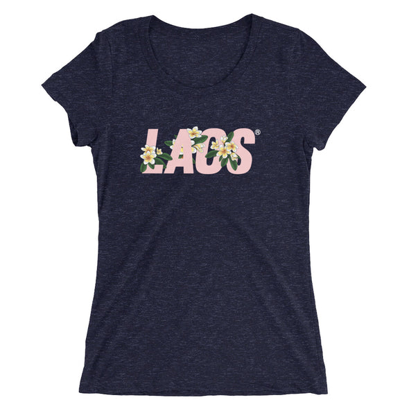 LAOS Dok Champa Ladies' short sleeve t-shirt