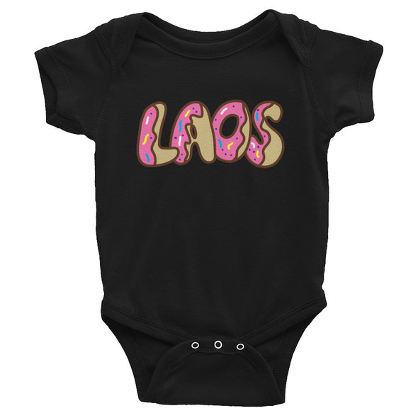 Laos Donut Pink Infant Bodysuit