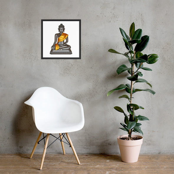 That Luang Buddha Framed poster