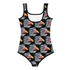 Pa Gut Fighting Fish All-Over Print Kids Swimsuit
