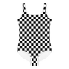 Checker All-Over Print Kids Swimsuit