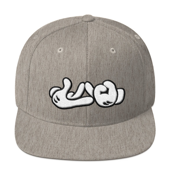 Lao Hand Sign Snapback Hat