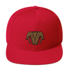 Gold Elephant Snapback Hat