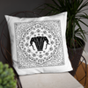 Lotus Paisley Bandana Pillow