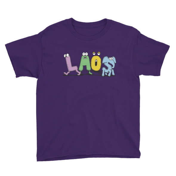 Laos Kaws Inspired Youth T-Shirt