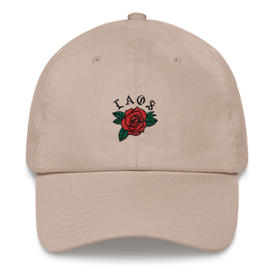 Laos Rose Logo Dad hat