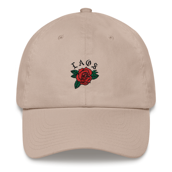 Laos Rose Logo Dad hat