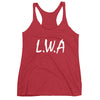 Laotians With Attitude (L.W.A) Women's Racerback Tank