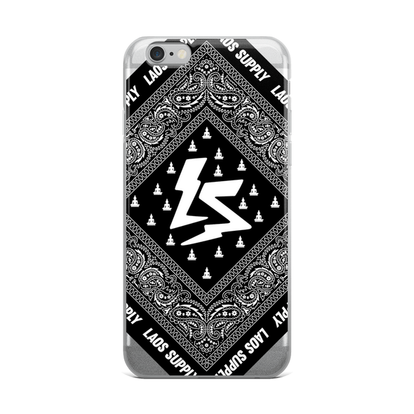 Laos Bandana iPhone Case