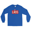 Laos Lotus Box Logo Long Sleeve T-Shirt