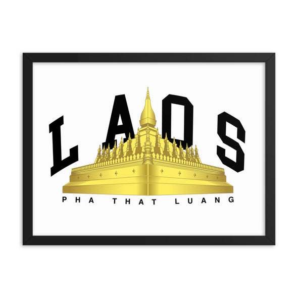 Pha That Luang Framed poster