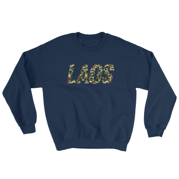 Laos Camo Logo Sweatshirt
