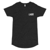 Laos OG Embroidered Logo Long Scoop Tee