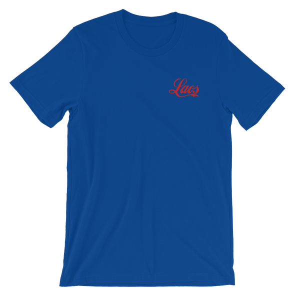 Laos Cola Script Pocket Hit T-Shirt