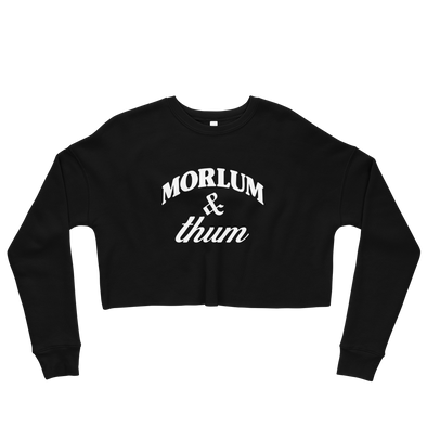 Morlum and Thum Women's Crop Sweatshirt