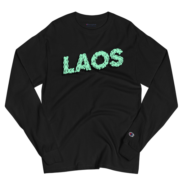 Laos Drip Men's Champion Long Sleeve Shirt