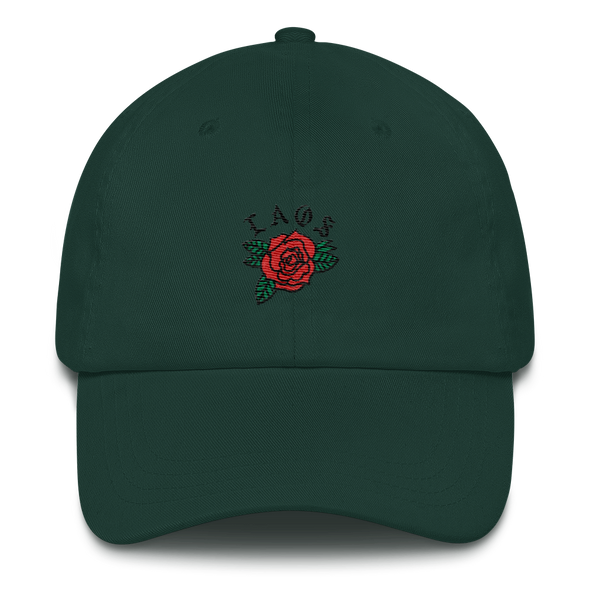 Laos Rose Logo Dad hat