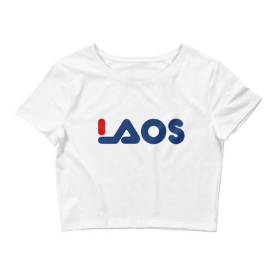 Laos Feel Ya Logo Women’s Crop Tee