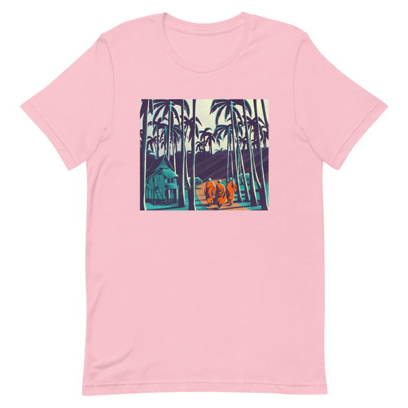 Monk March Palm Trees T-Shirt