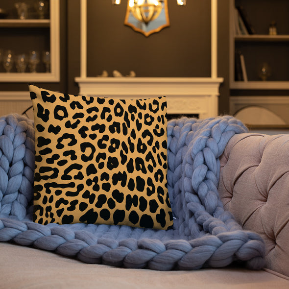 EHANEE Cheetah Print Premium Pillow