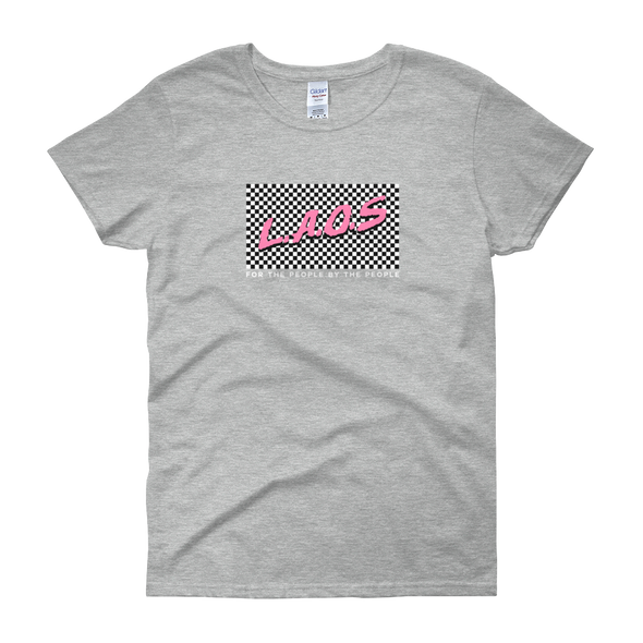 Laos Checker Women's t-shirt