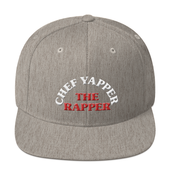 Chef Yapper The Rapper Snapback Hat (Jack Bangerz)