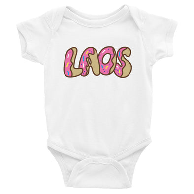 Laos Donut Pink Infant Bodysuit