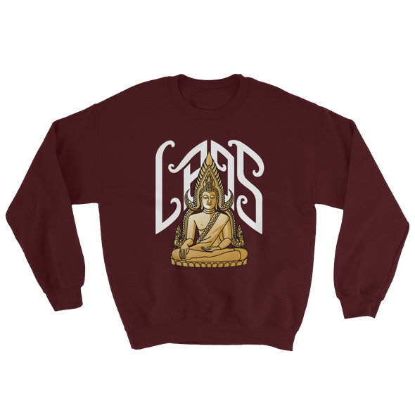 Laos Script Golden Buddha Sweatshirt