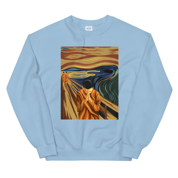 Monk Pray Paint Sweatshirt