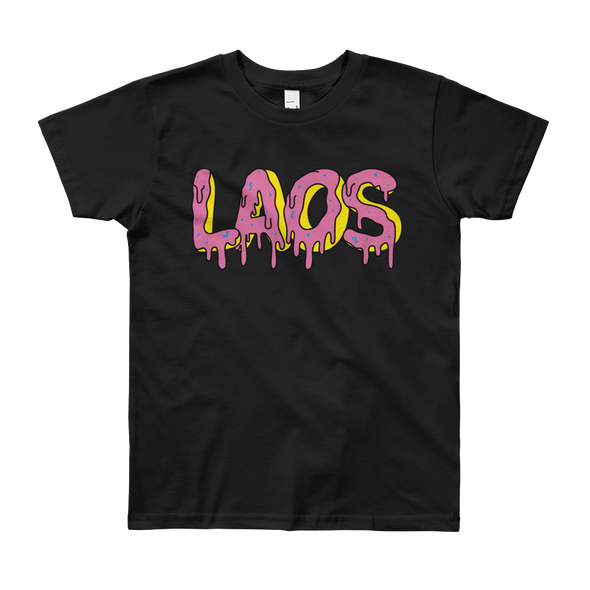 Laos Donut Drip Youth T-Shirt