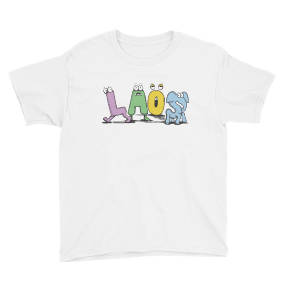 Laos Kaws Inspired Youth T-Shirt