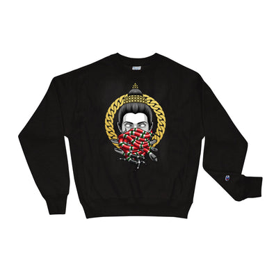 Sao Medusa Gold Chain Champion Sweatshirt
