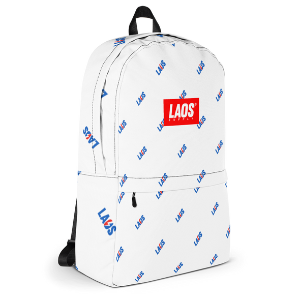 Laos League Logo All-Over Print Backpack