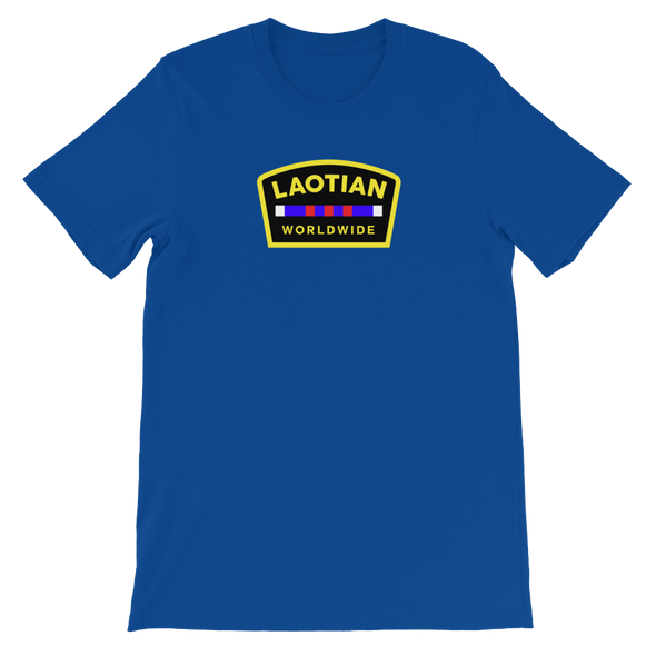 Laotian Worldwide Veteran Seal T-Shirt