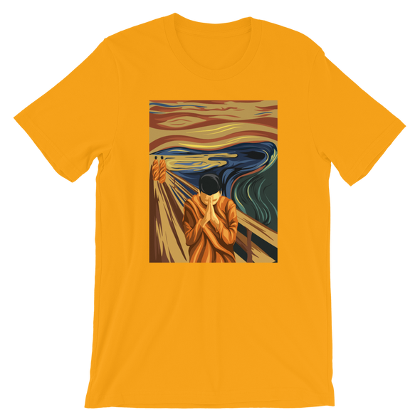 Monk Pray Paint T-Shirt