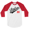Major Laos League 1980 3/4 sleeve raglan shirt