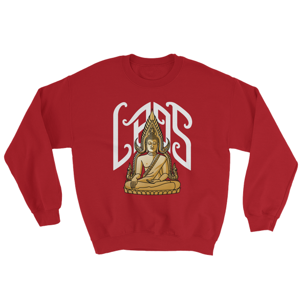 Laos Script Golden Buddha Sweatshirt