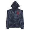 ESAN Embroidered VKL Champion tie-dye hoodie
