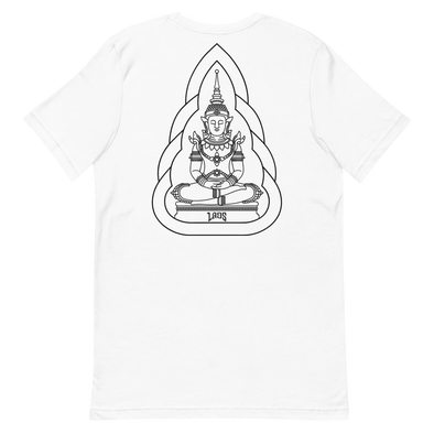 Emerald Buddha Outline T-Shirt